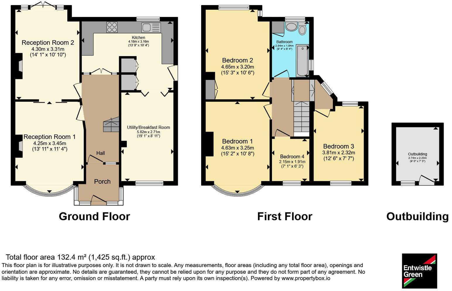 Branksome Drive, MORECAMBE, Lancashire, LA4 floorplan