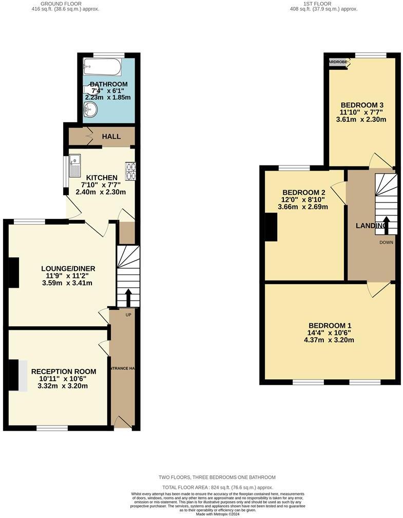 Hatherley Road, Reading, Berkshire floorplan