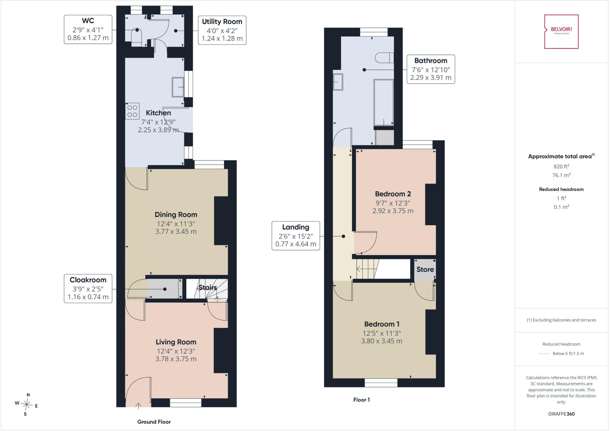 Eckington Terrace, Nottingham, NG2 floorplan
