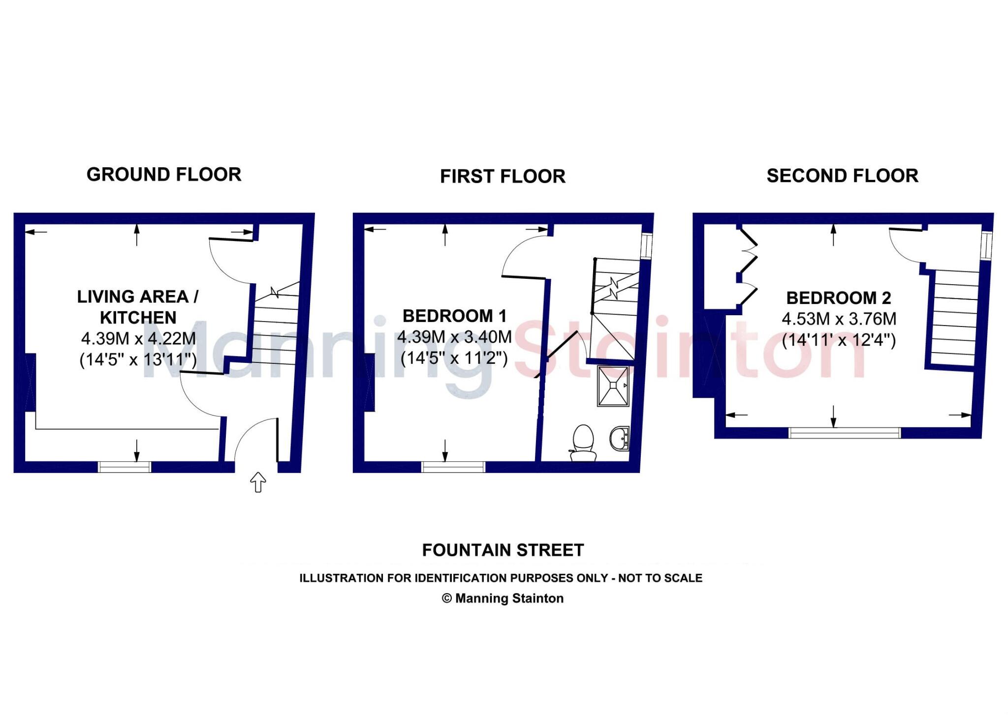 Fountain Street, Morley, Leeds, West Yorkshire floorplan