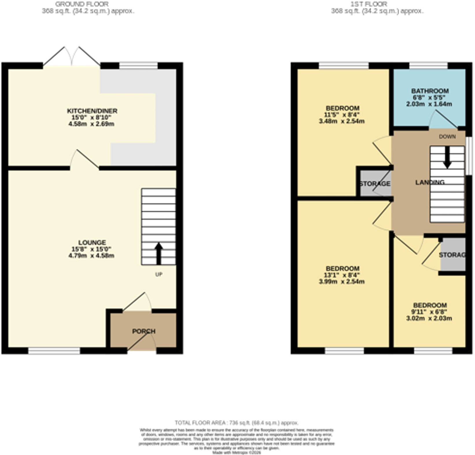 Howard Road, Culcheth, WA3 floorplan
