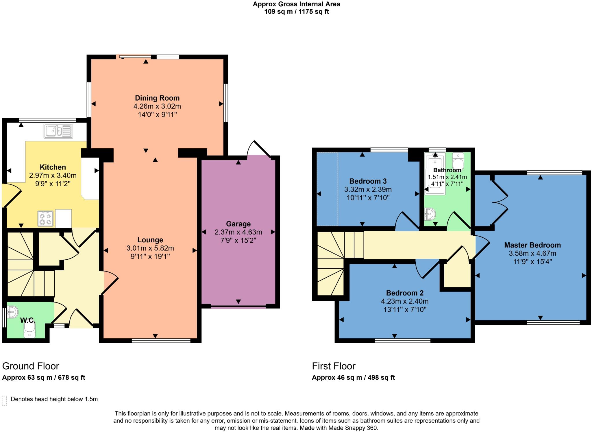 Damask Way, Warminster, BA12 floorplan