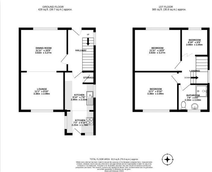Douglas Drive, Shevington, Wigan floorplan