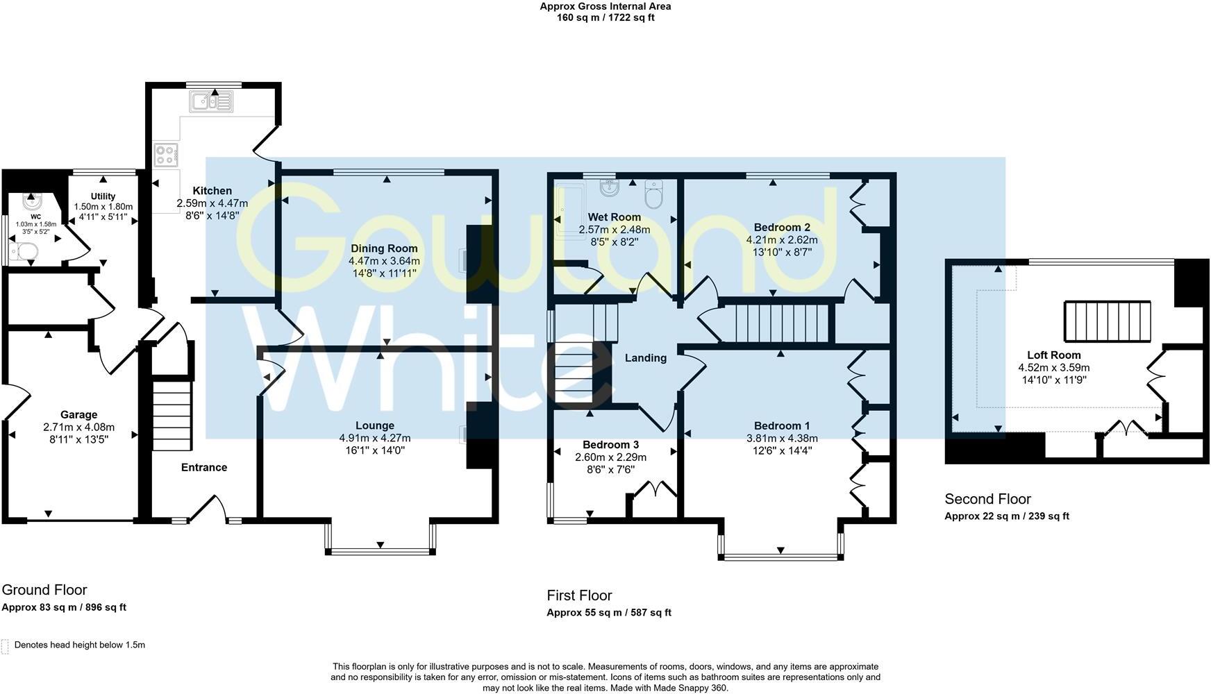 Sunny Side Grove, Hartburn, Stockton-On-Tees, TS18 5DH floorplan