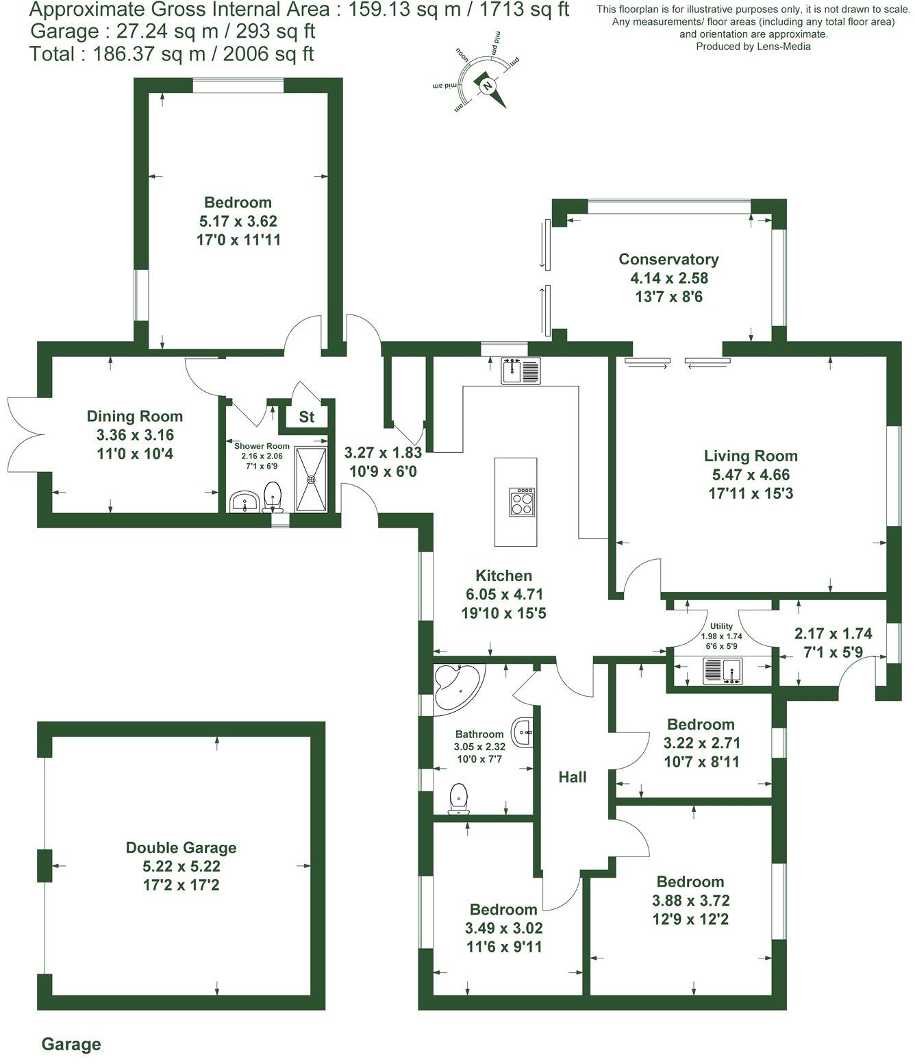 Neds Lane, Pilling, Preston, Lancashire floorplan