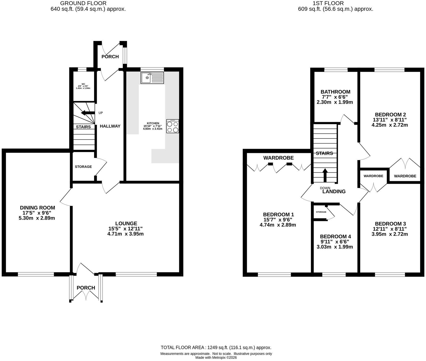 Ricroft Road, Compstall, SK6 floorplan