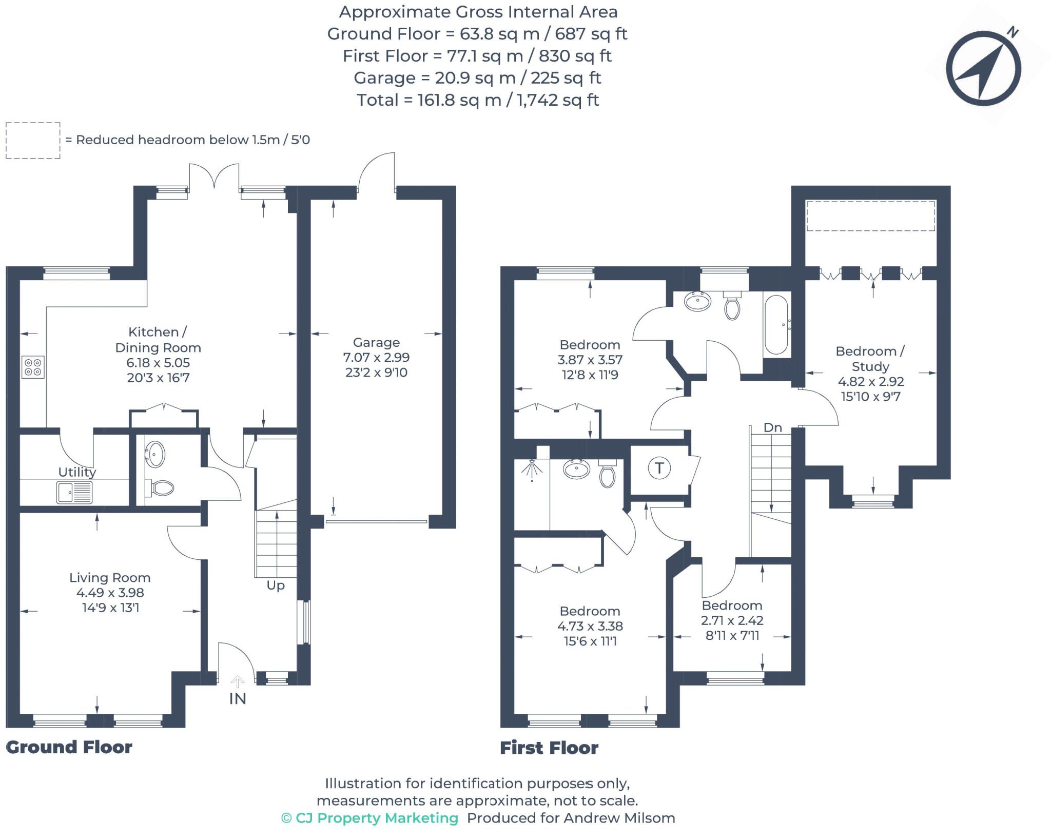 Bramley Gardens, Bourne End floorplan