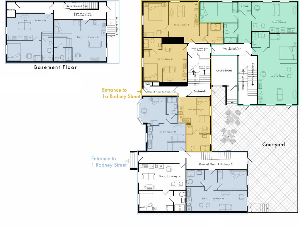 Rodney Street, Liverpool, L1 floorplan