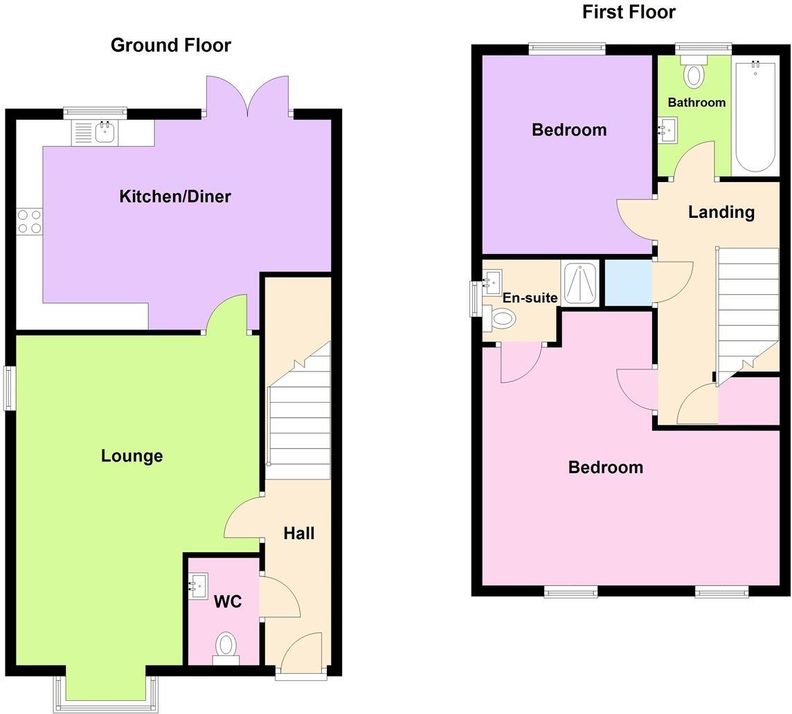 Admiral Crescent, Hullbridge, Hockley floorplan