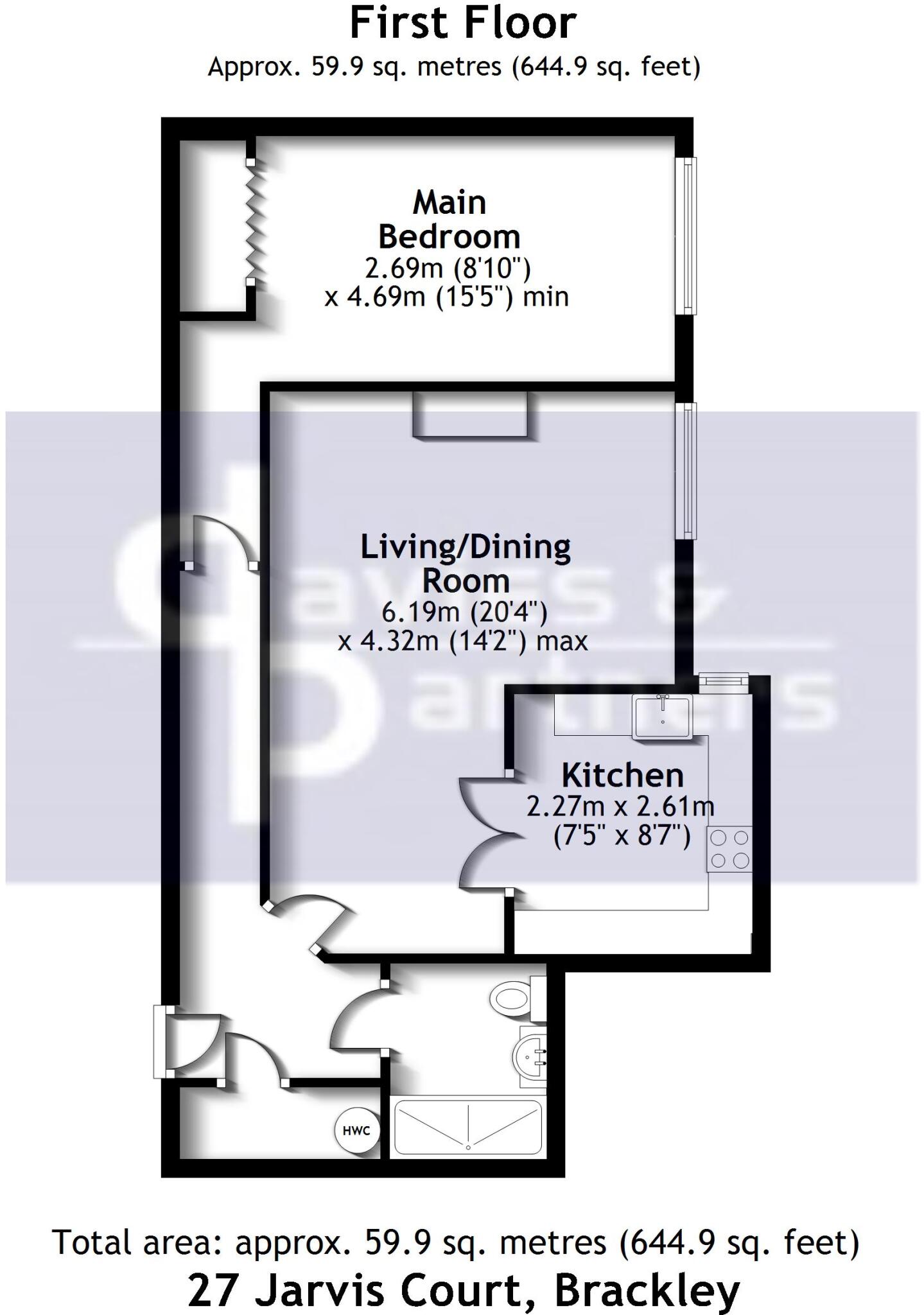 Jarvis Court, Burwell Hill floorplan