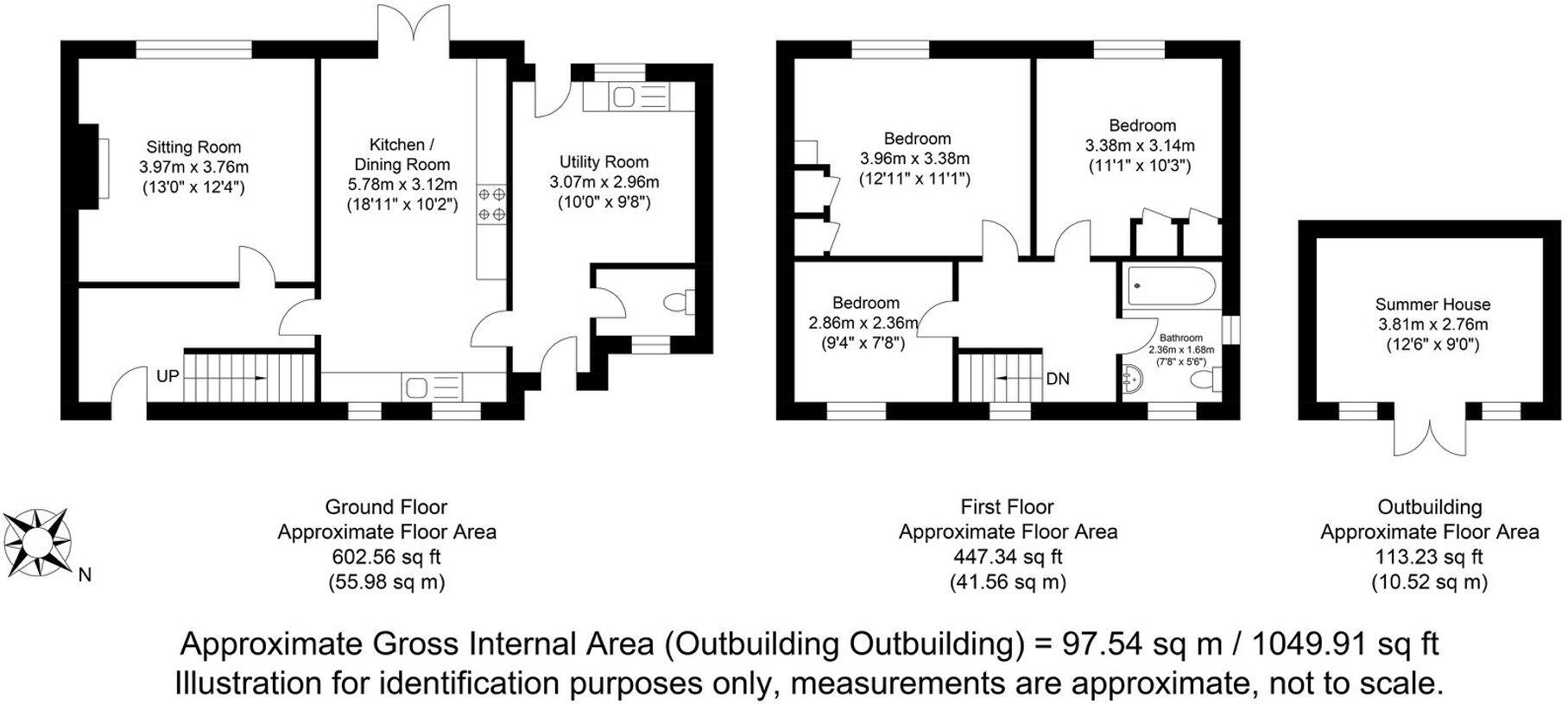 Churchill Road, Lewes, BN7 floorplan