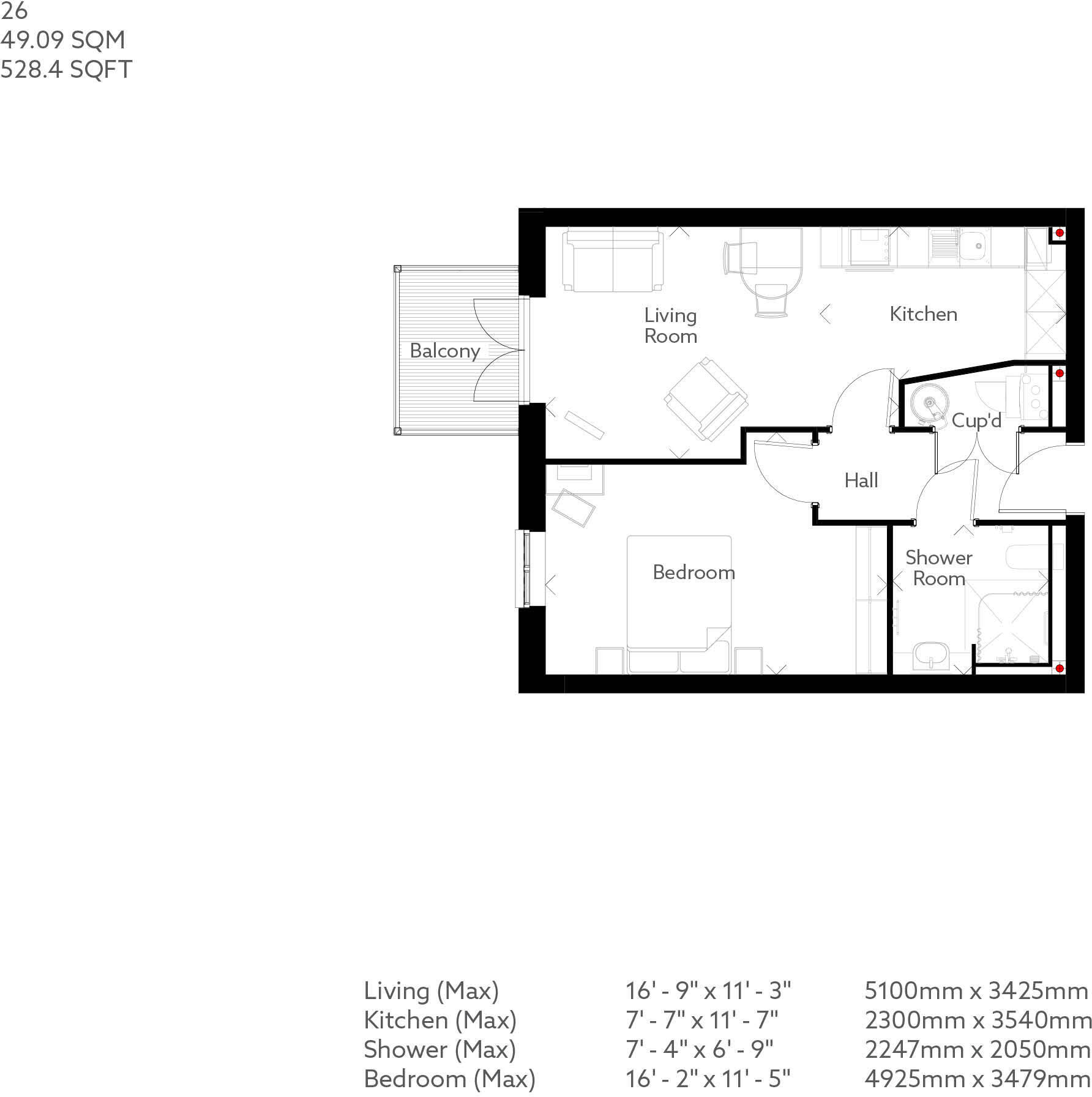 4 Langholm Close, Beverley, East Riding of Yorkshire, HU17 7DH floorplan