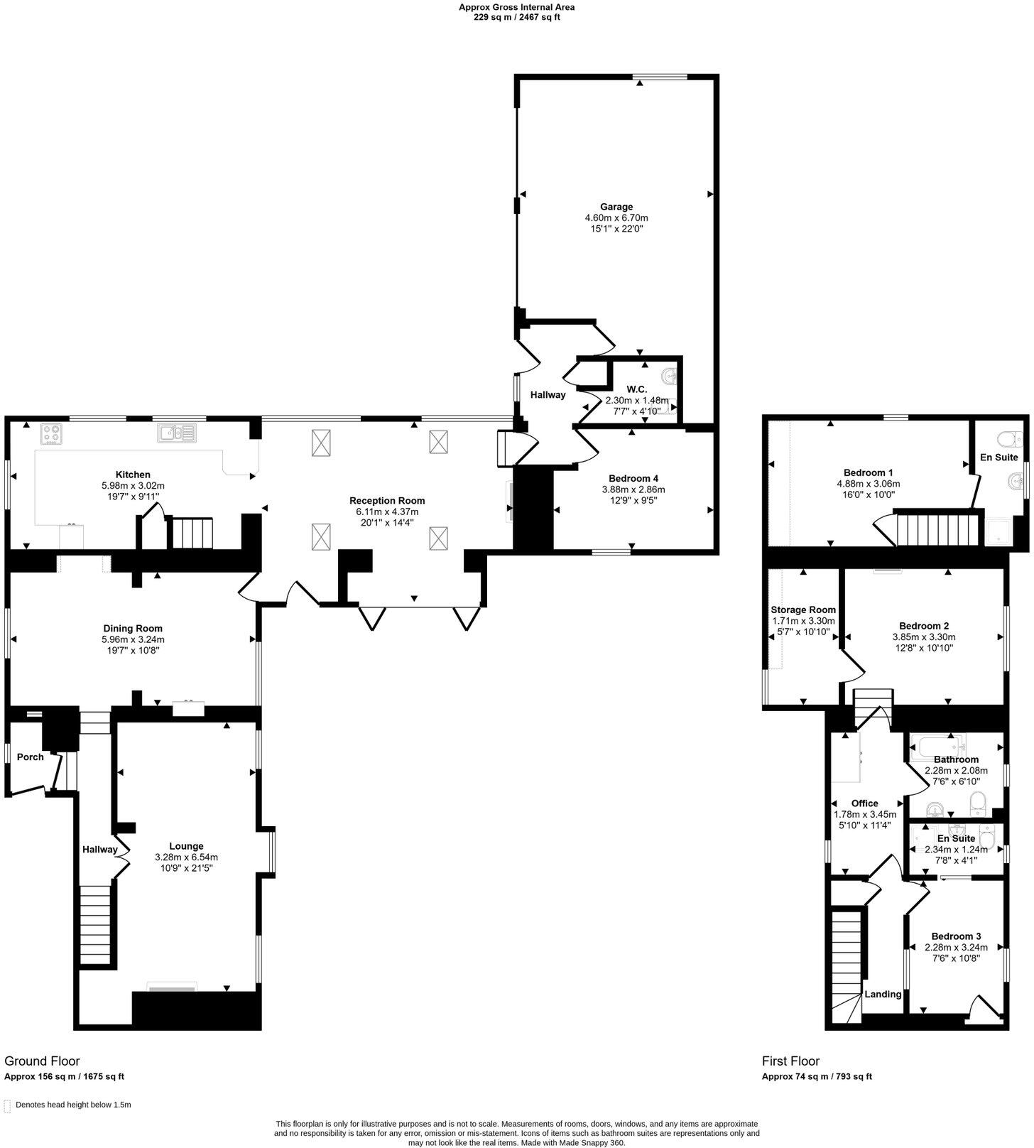 The Village, St. George, Conwy, LL22 floorplan