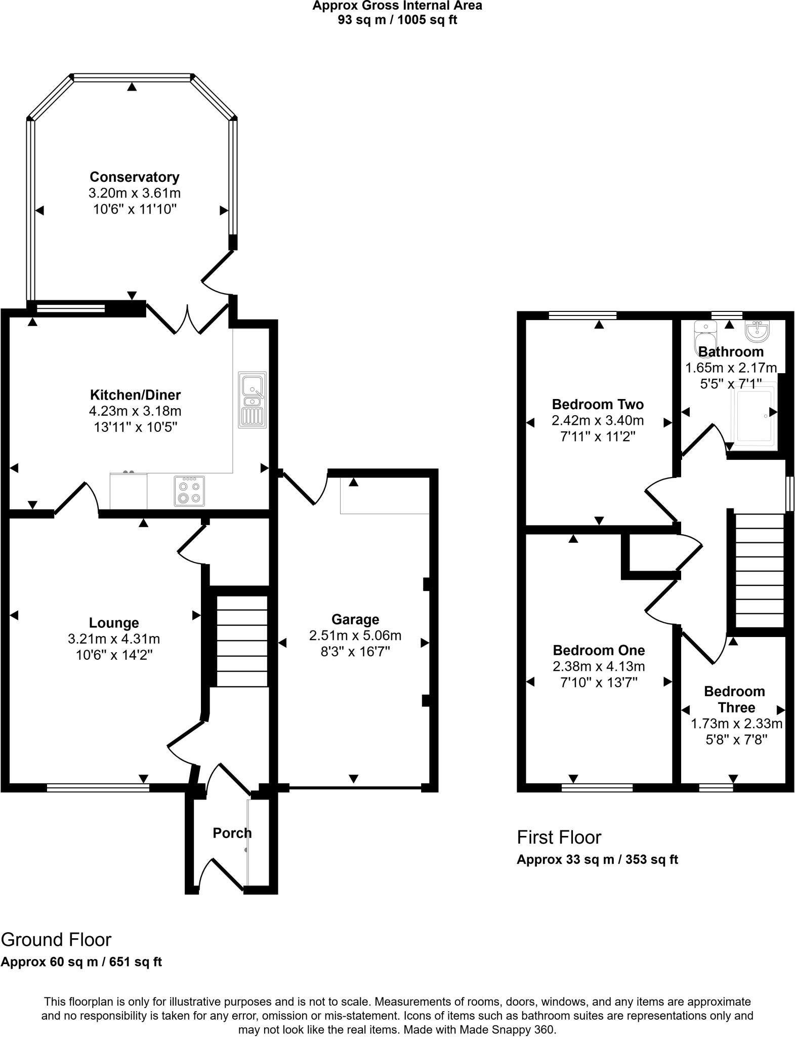 Aldeburgh Avenue, Lemington Rise, Newcastle upon Tyne, Tyne and Wear, NE15 8TA floorplan
