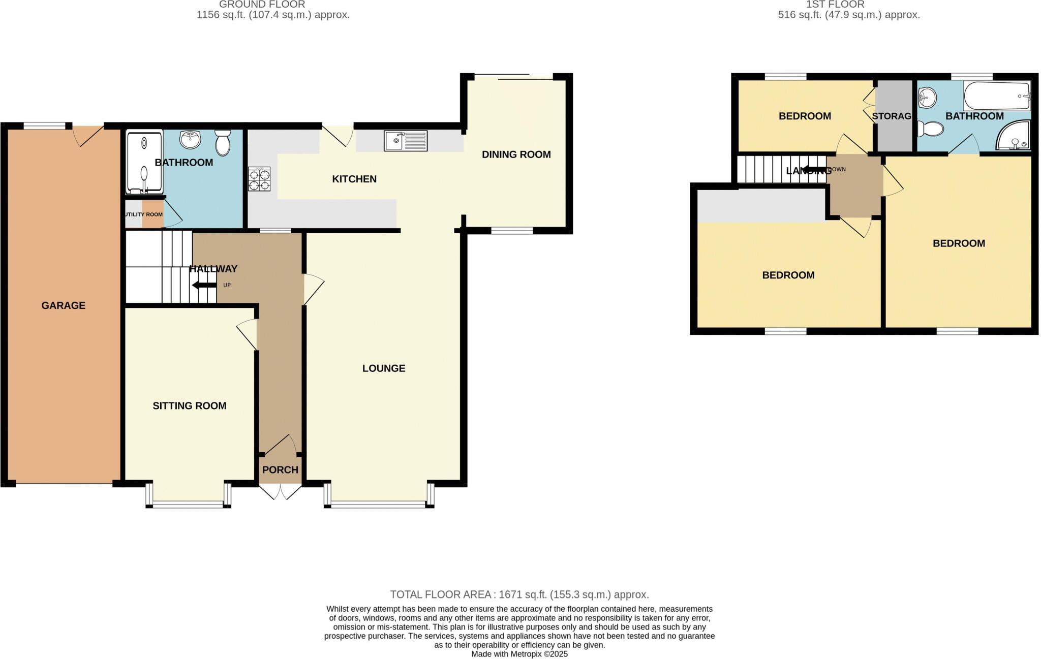 Church Road, Gatley floorplan