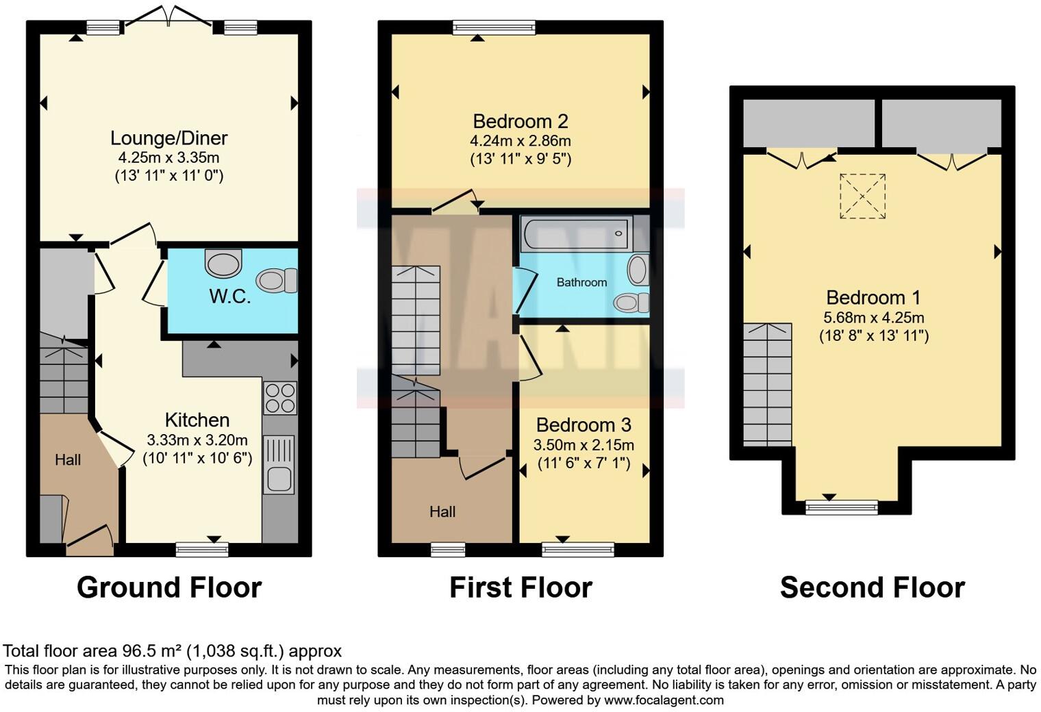 Glassfield Road, Whiteley, PO15 floorplan