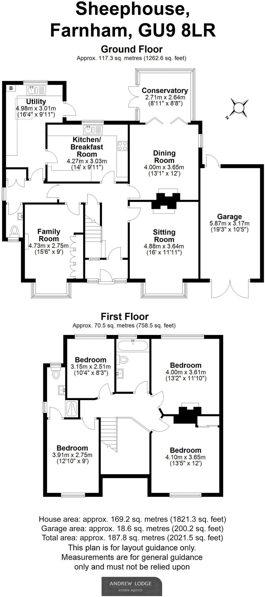 38 Sheephouse, Farnham, GU9 floorplan