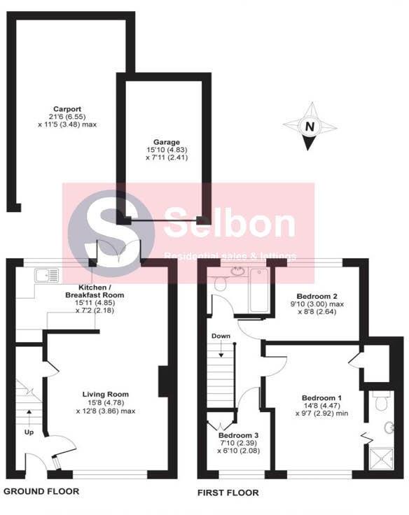 Regent Close, Fleet floorplan
