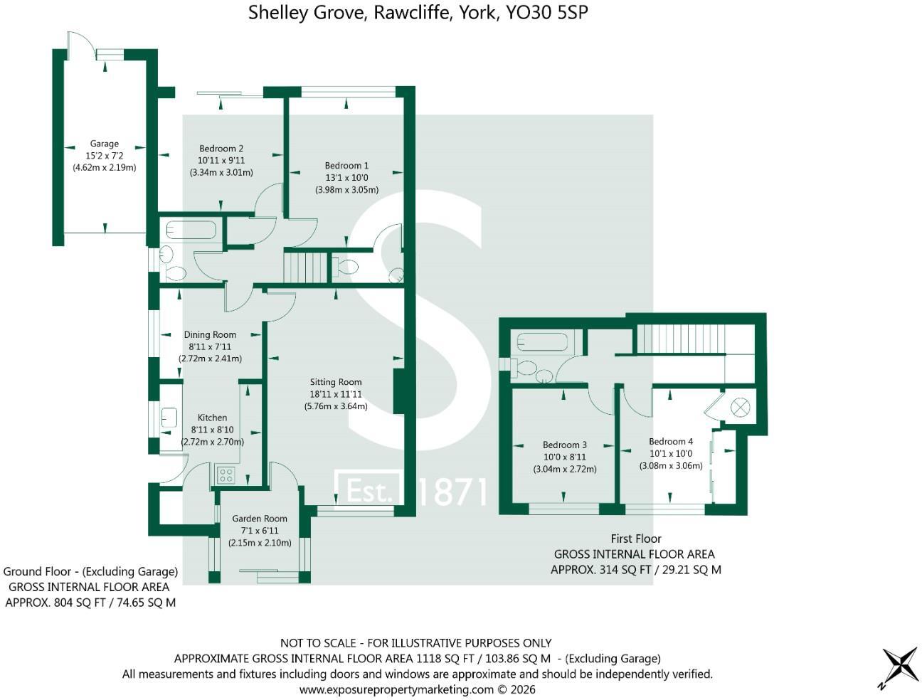 Shelley Grove, York floorplan