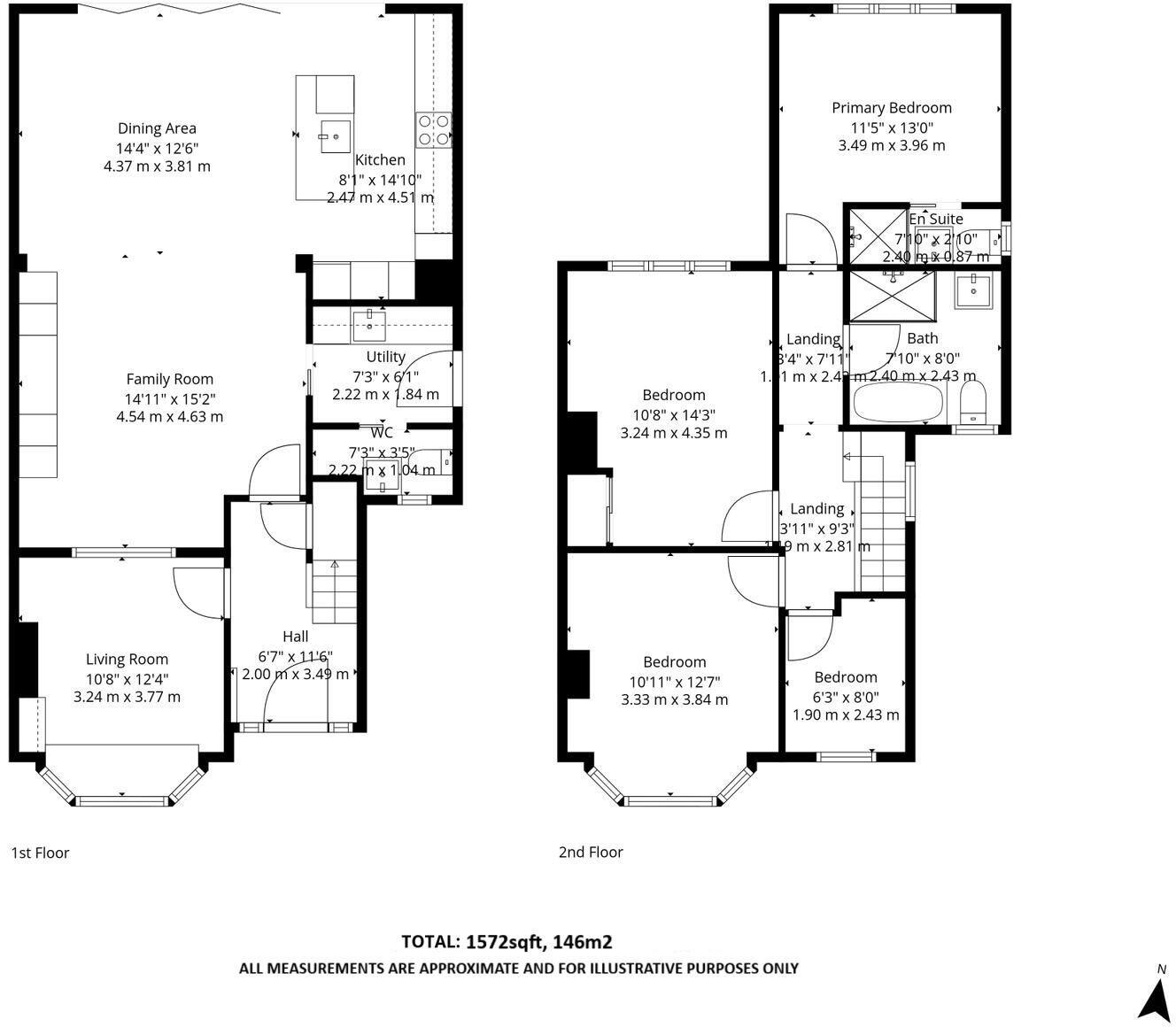 Grasmere Road, Sale floorplan