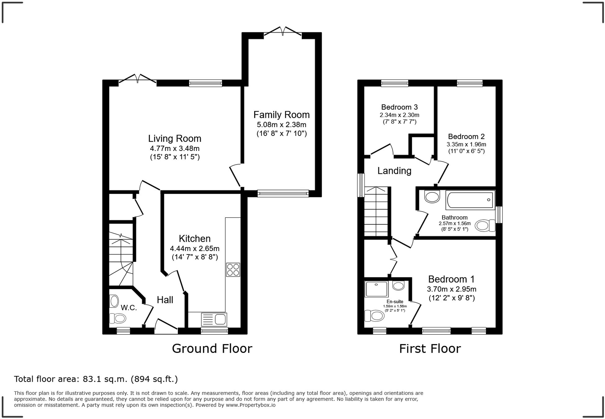 Bath Street, Weston Coyney, ST3 floorplan