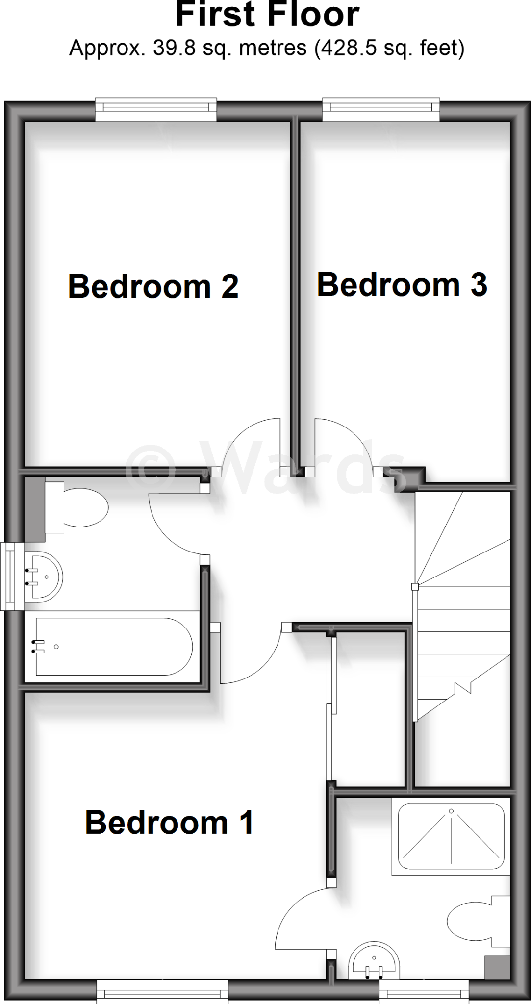 de Montfort Drive, Sellindge, Kent floorplan