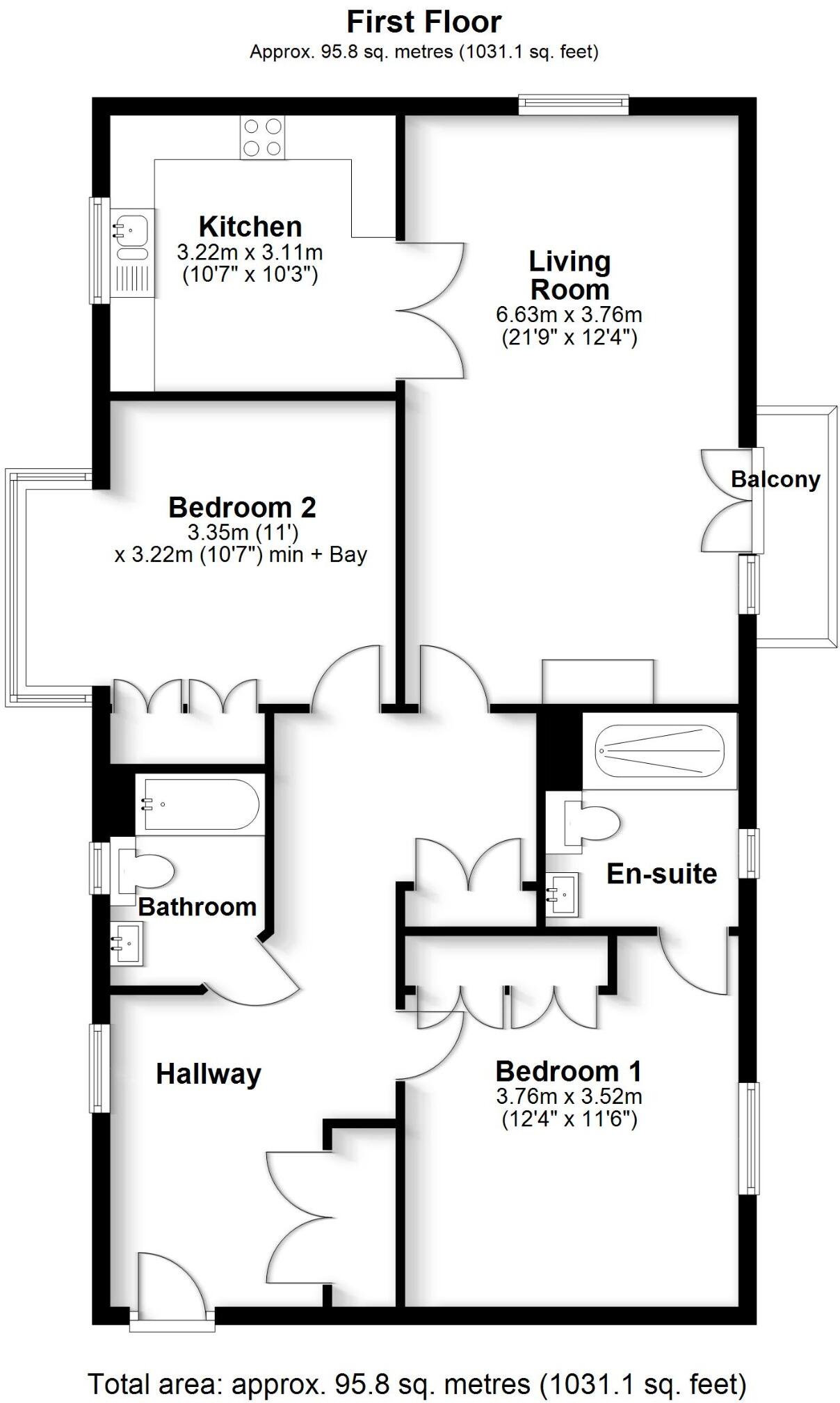 11 Walter Lane, Bishopstoke Park Retirement Village floorplan
