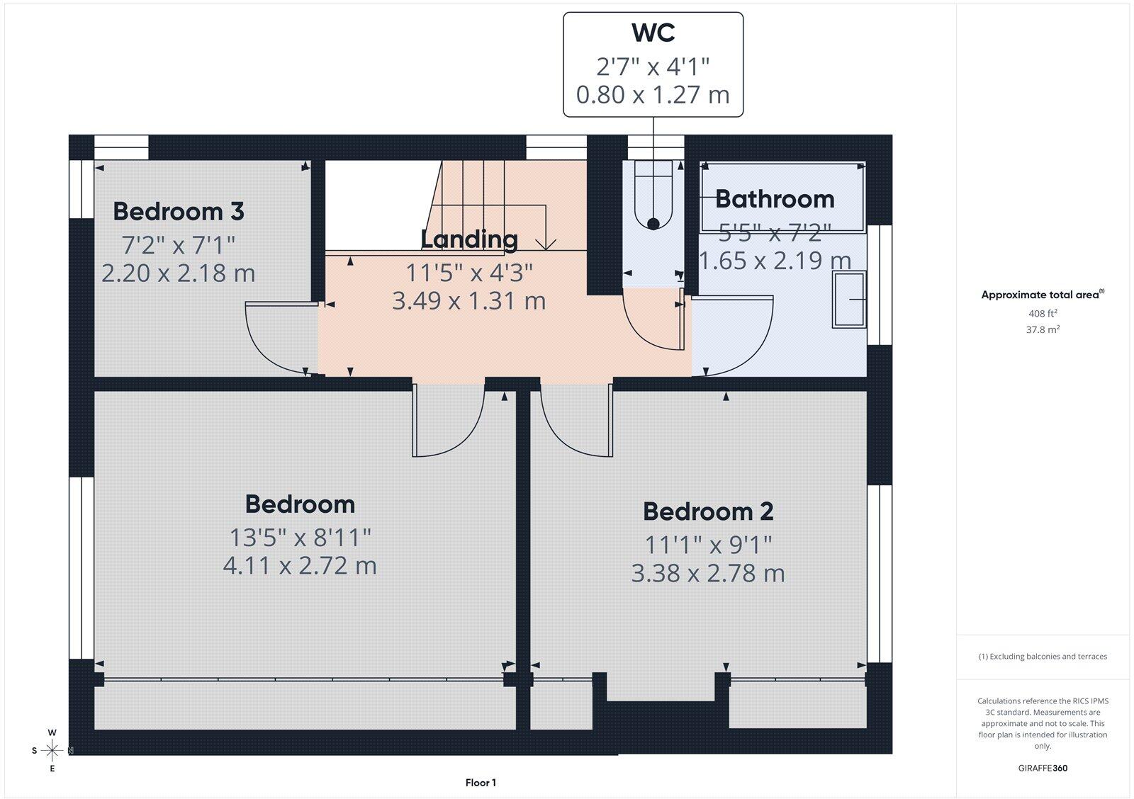 Weardale Road, Nottingham, Nottinghamshire, NG5 floorplan