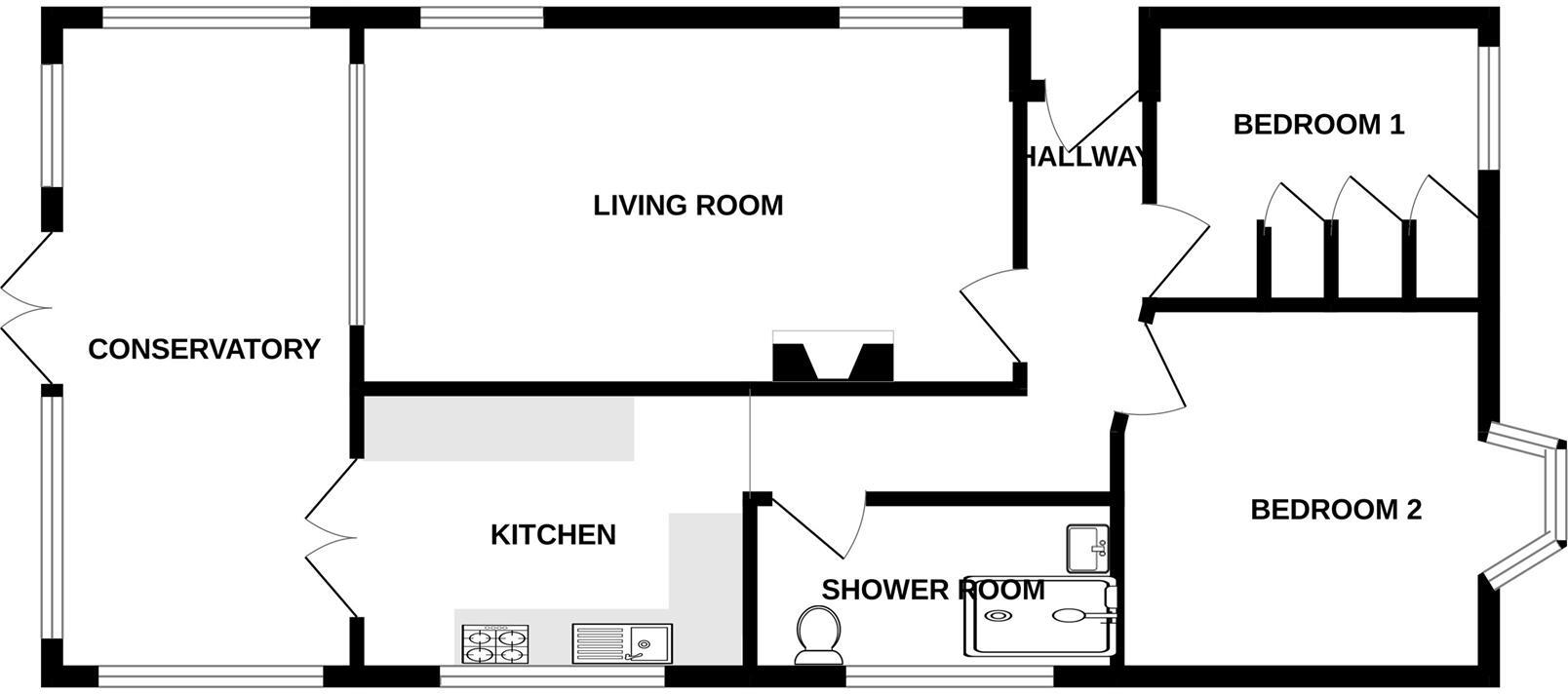 *NO ONWARD CHAIN* Video Inside - Stanley Road, Benfleet floorplan