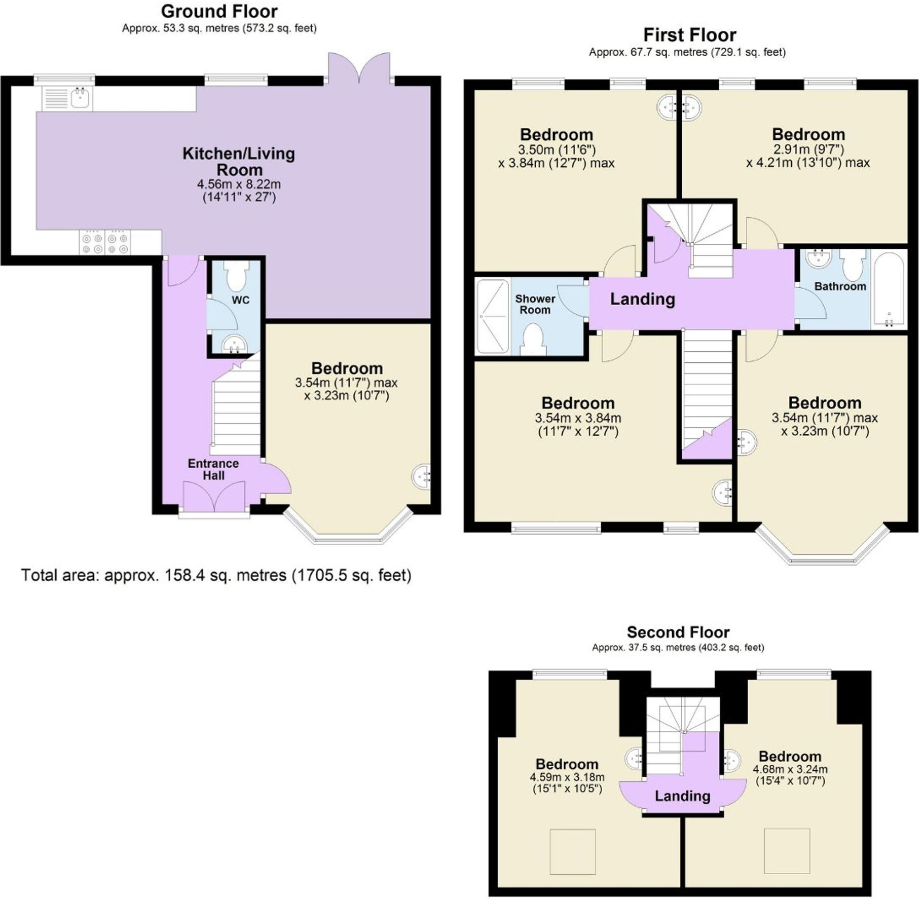 Welby Avenue, Nottingham, NG7 floorplan