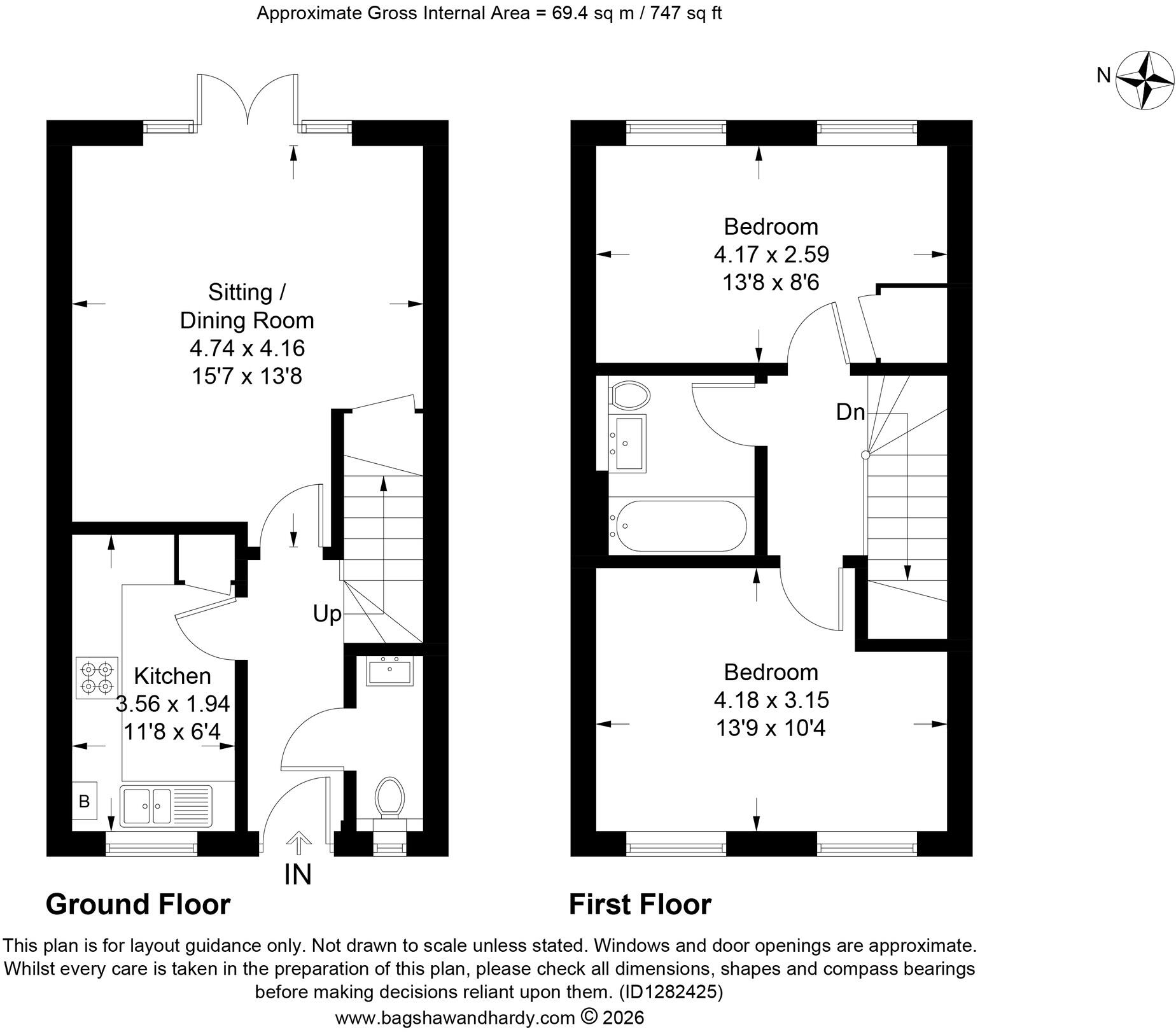 Clark Close, Edenbridge, Kent floorplan