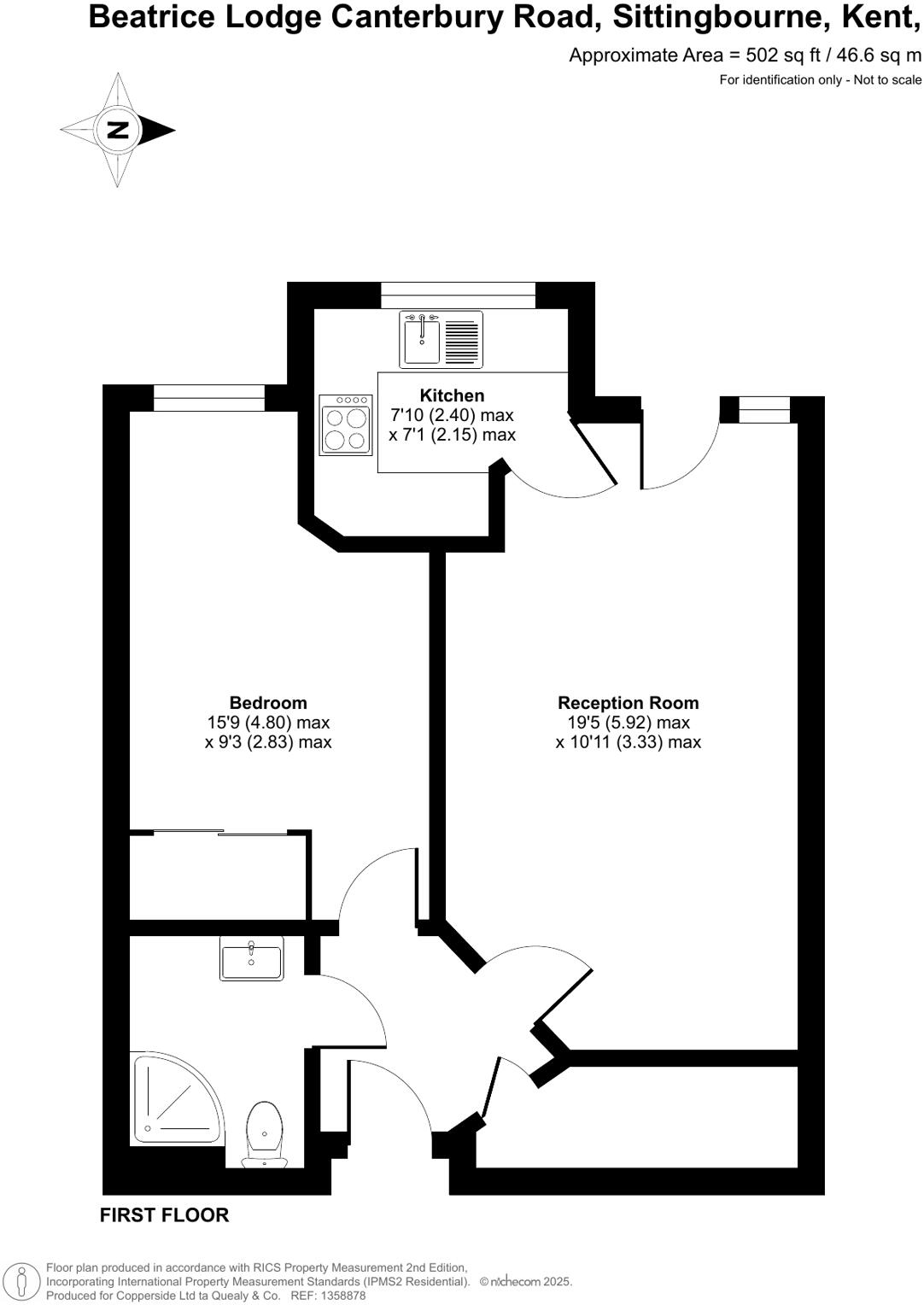 Canterbury Road, Sittingbourne, Kent, ME10 floorplan