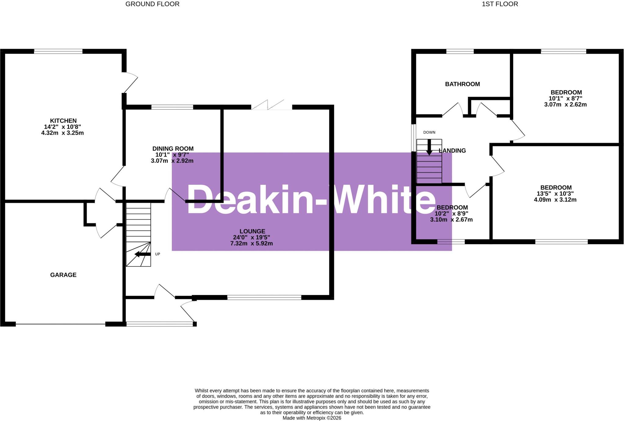 Brierley Close, Dunstable floorplan