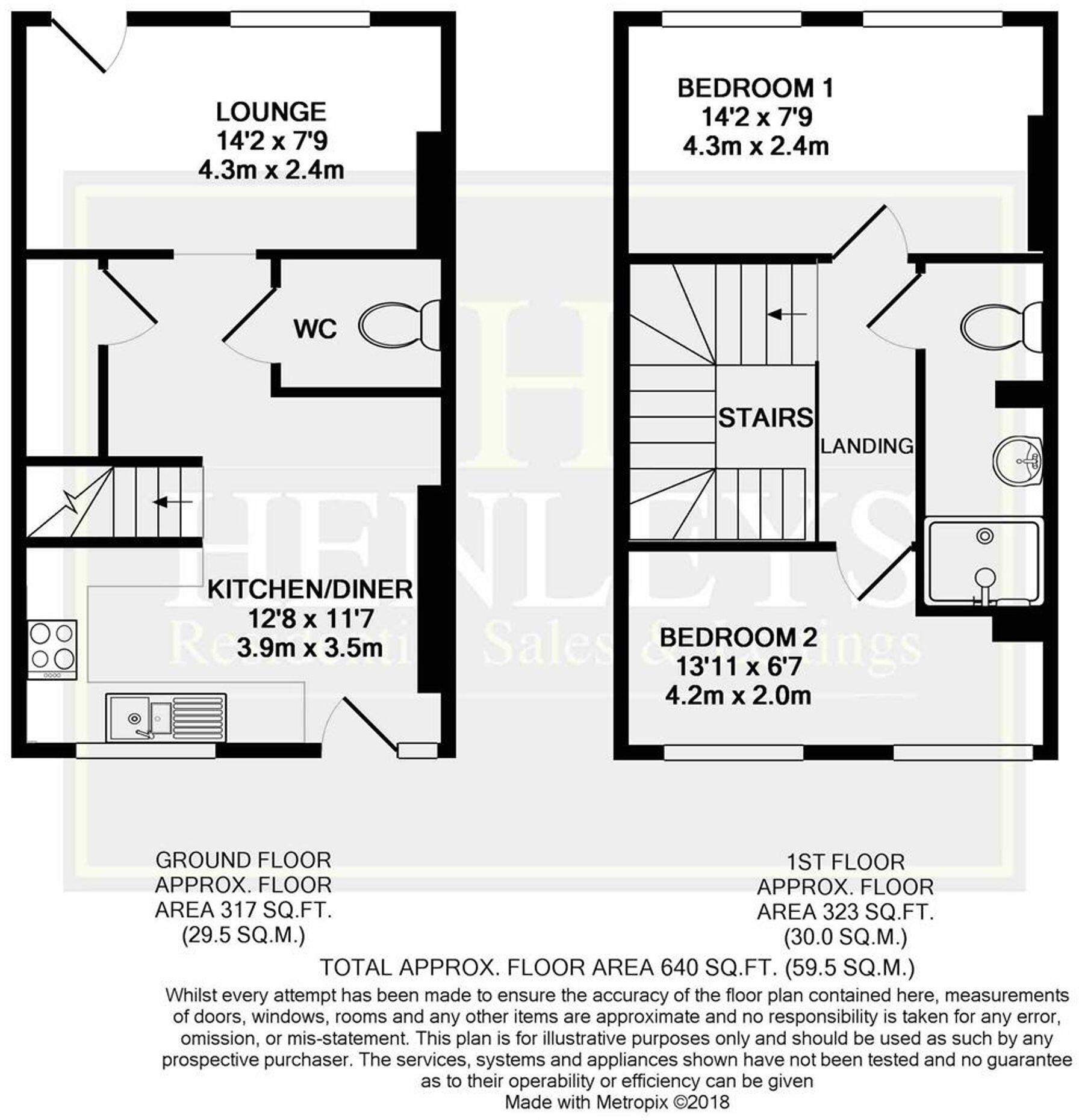 10, Mount Street, Cromer, NR27 floorplan