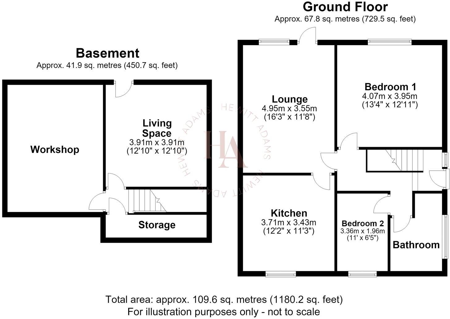 Kings Mount, Oxton floorplan