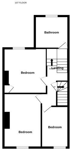 24 Granville Street, Skipton, North Yorkshire, BD23 1QD floorplan