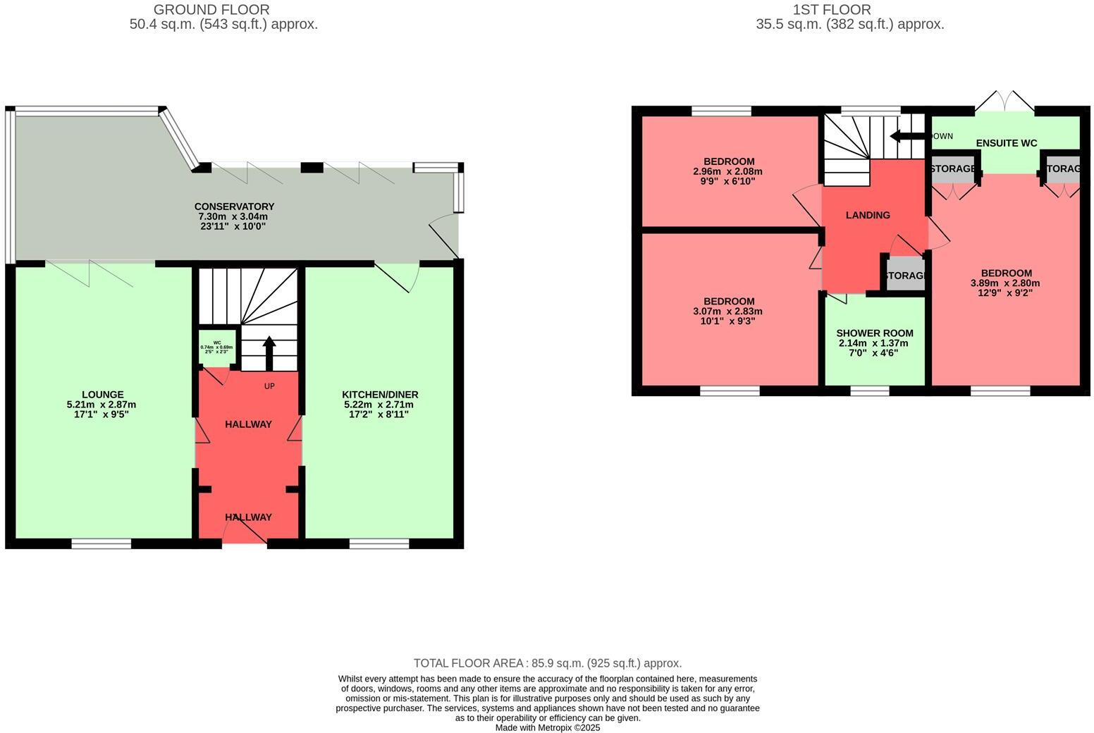 Heol Y Deri, Aberdare floorplan