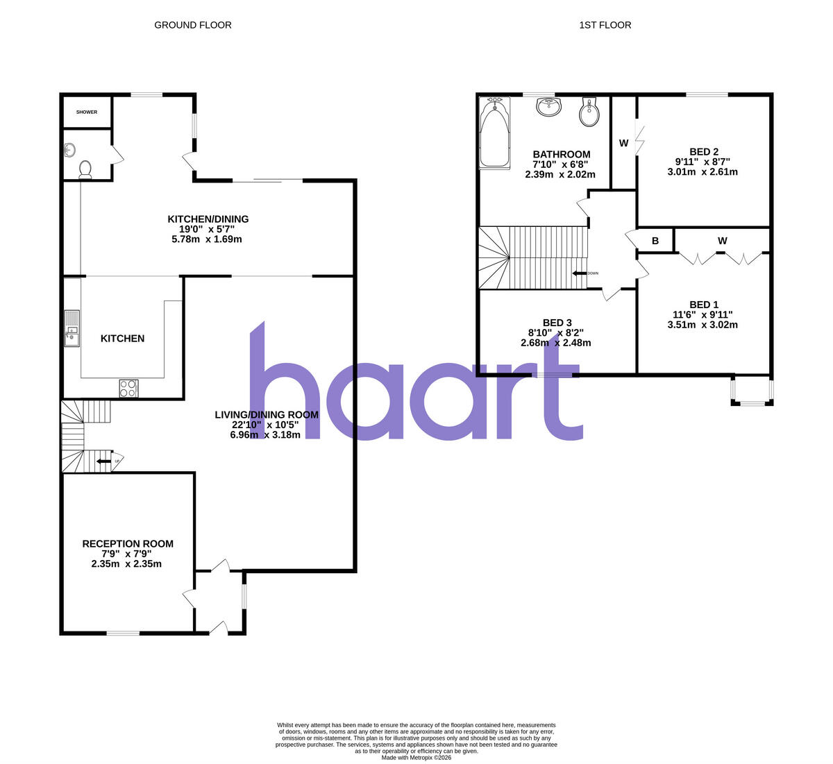 Bowman Close, Swindon floorplan