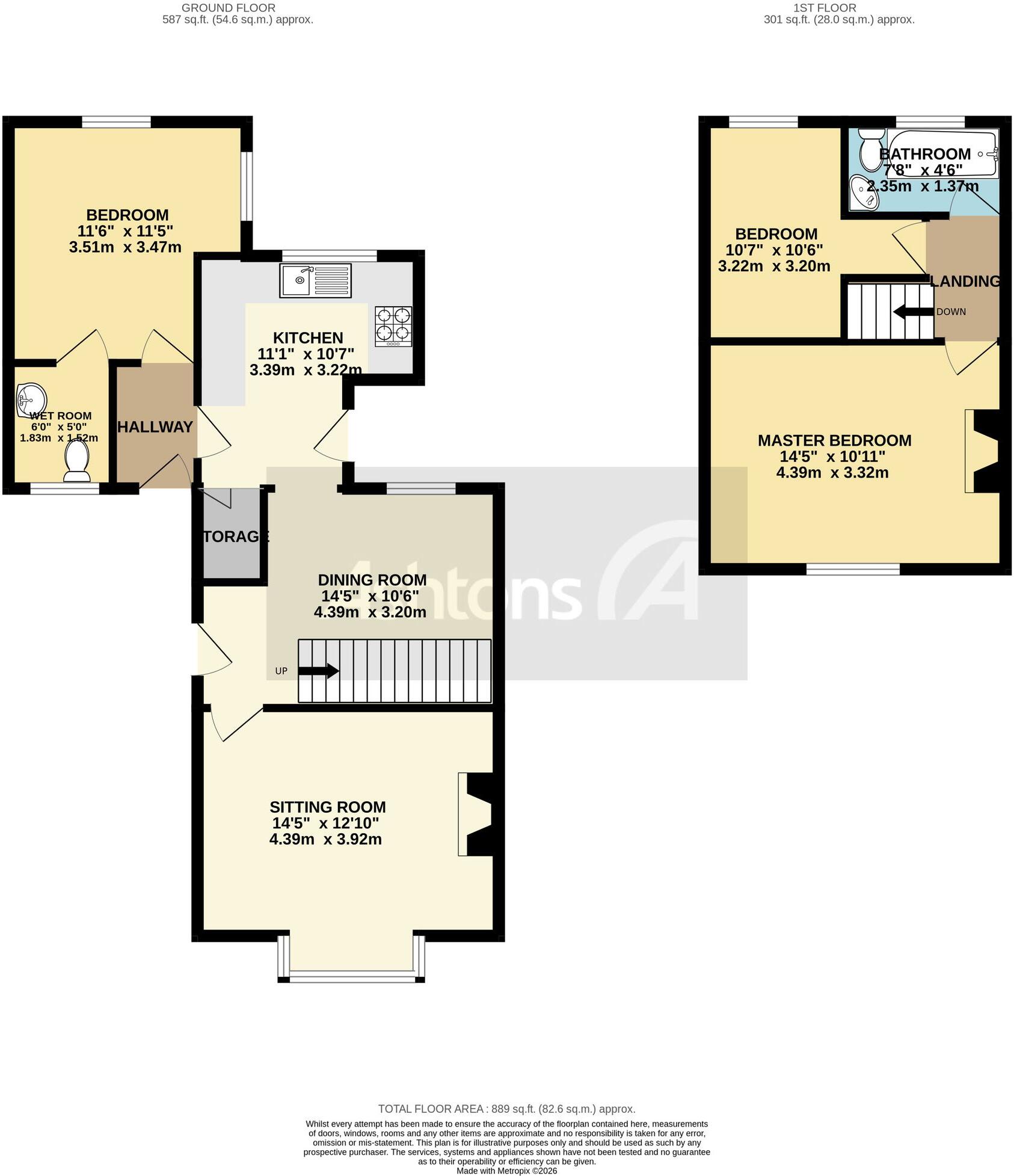 Park Road, Warrington, WA2 floorplan