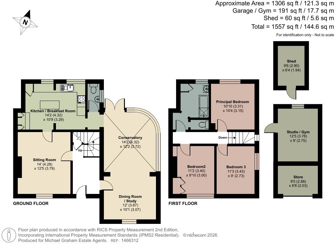 Ilmer, Princes Risborough, Buckinghamshire, HP27 floorplan