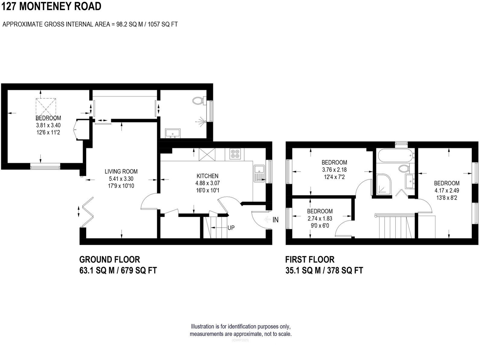 Monteney Road,Sheffield,S5 9DU floorplan