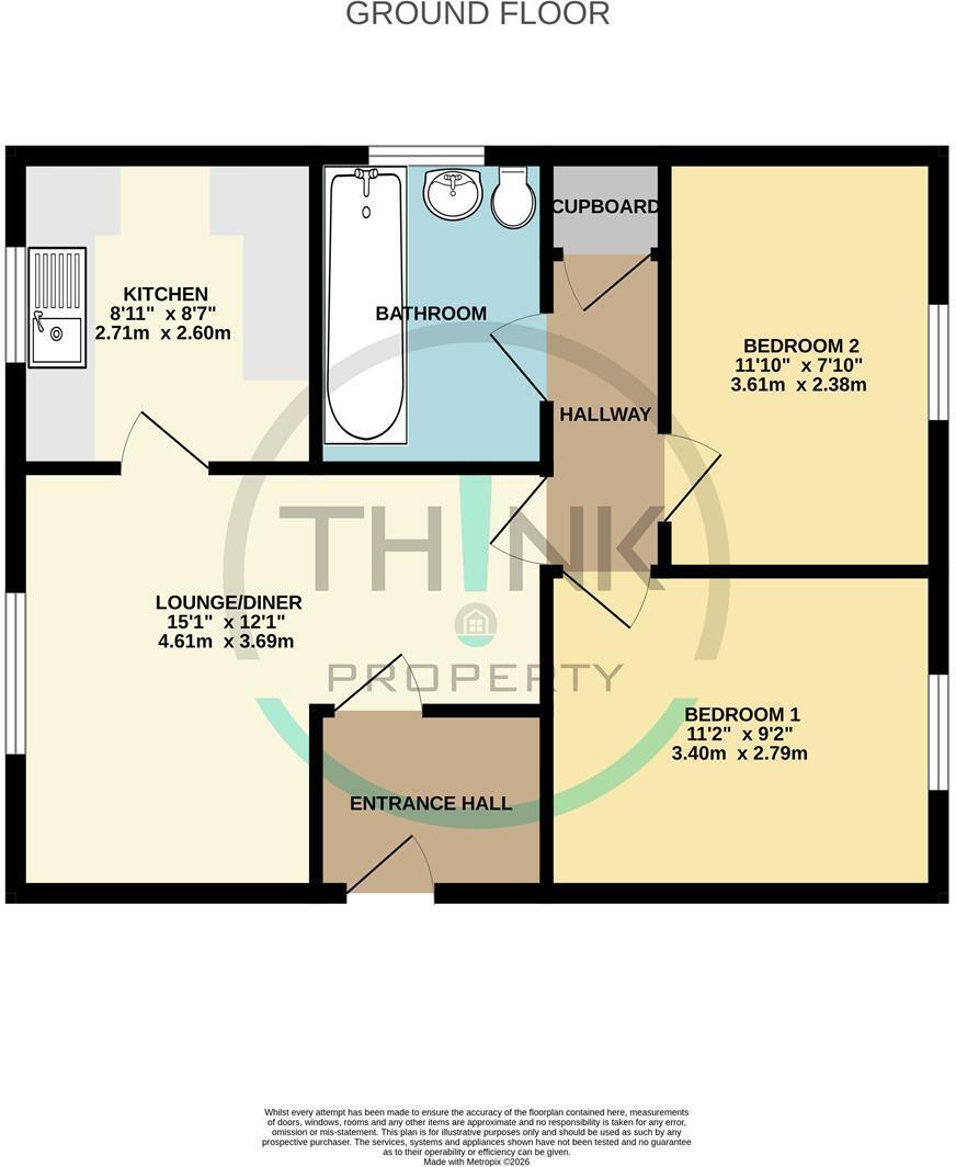 Lilian Close, Norwich floorplan