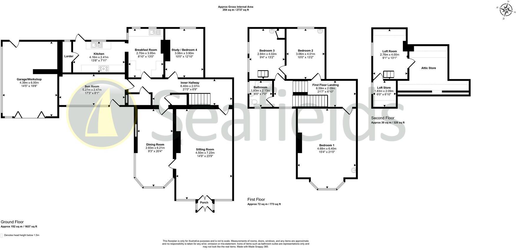 Pellhurst Road, Ryde, PO33 3BS floorplan