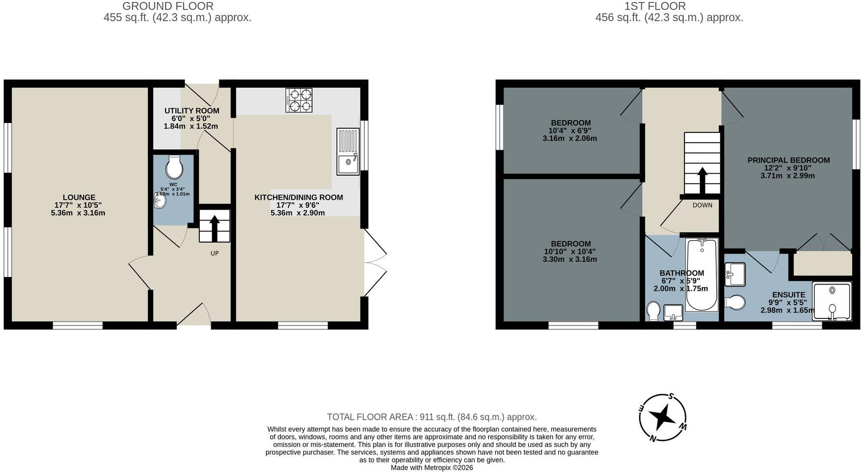 Brook Close, Hyde floorplan