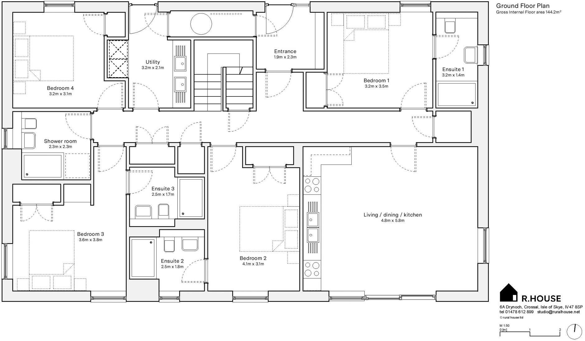 Black Cuillin, Glen Drynoch, Crossal, Carbost, Isle of Skye, IV47 8SP floorplan