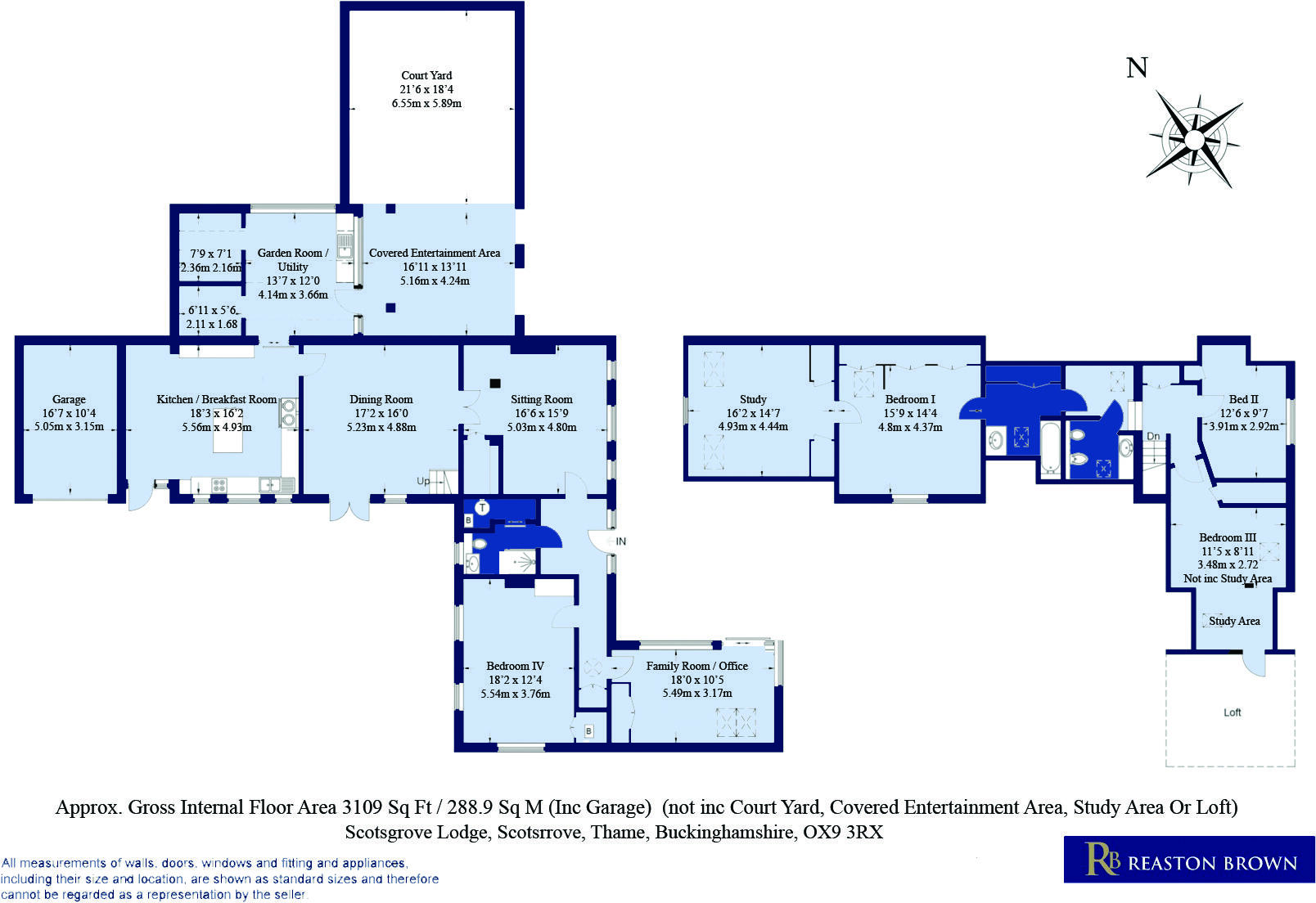 Scotsgrove , Thame , Oxfordshire floorplan