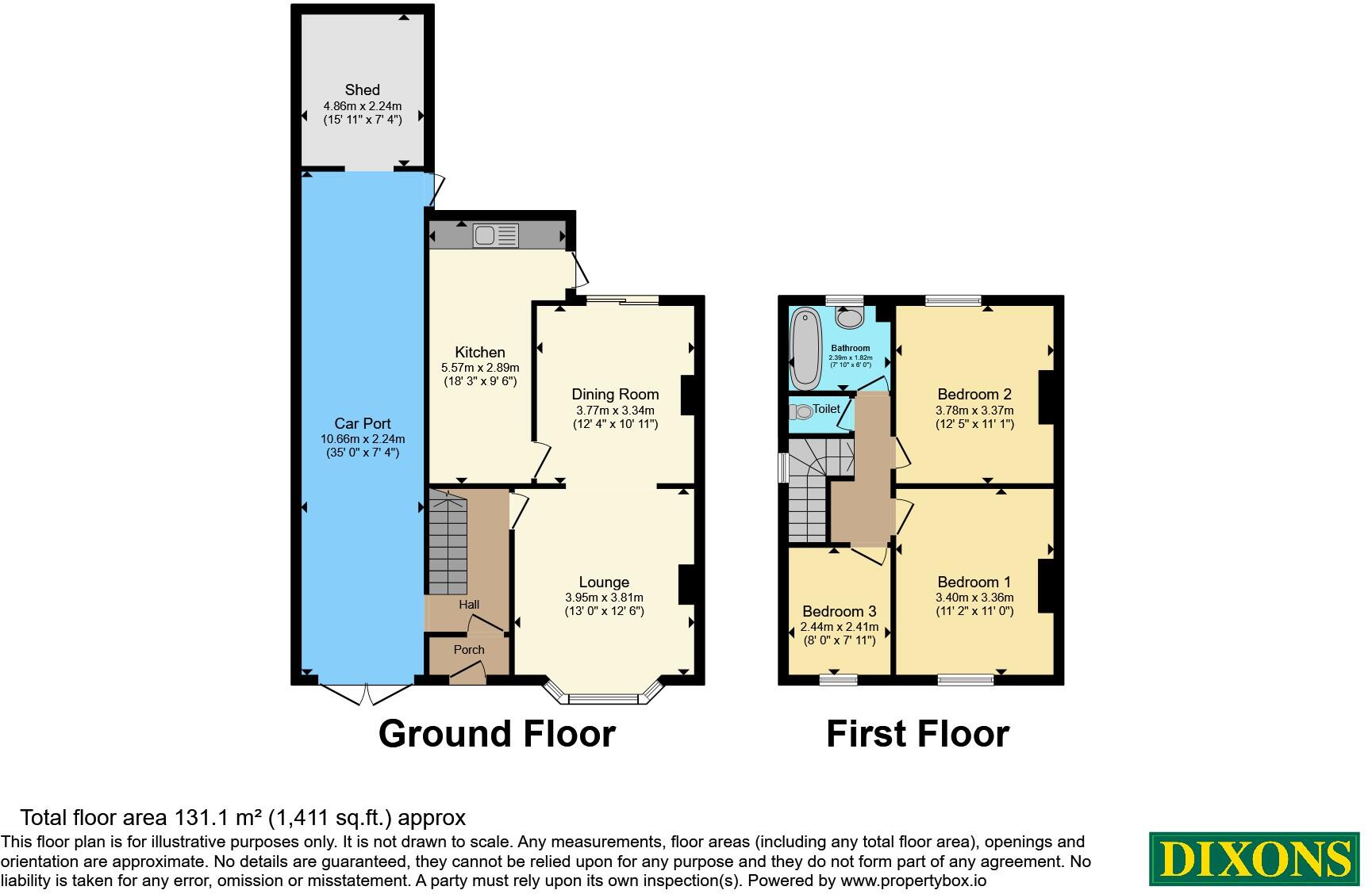 Stafford Road, Wolverhampton, West Midlands, WV10 floorplan