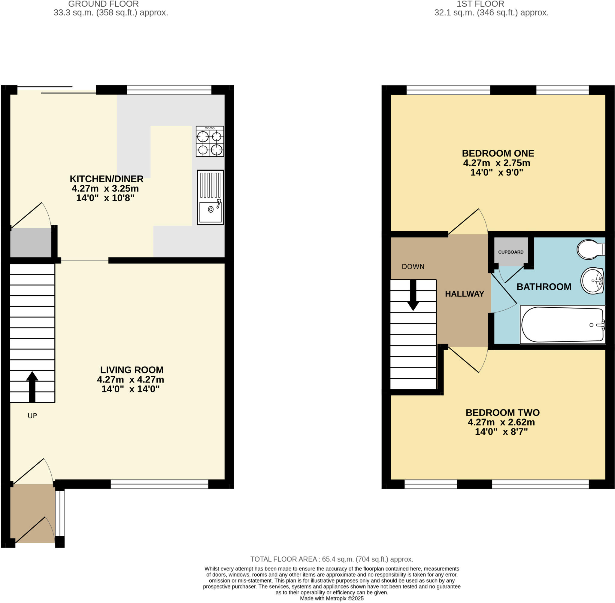 Birchside, Dunstable, Bedfordshire, LU6 floorplan