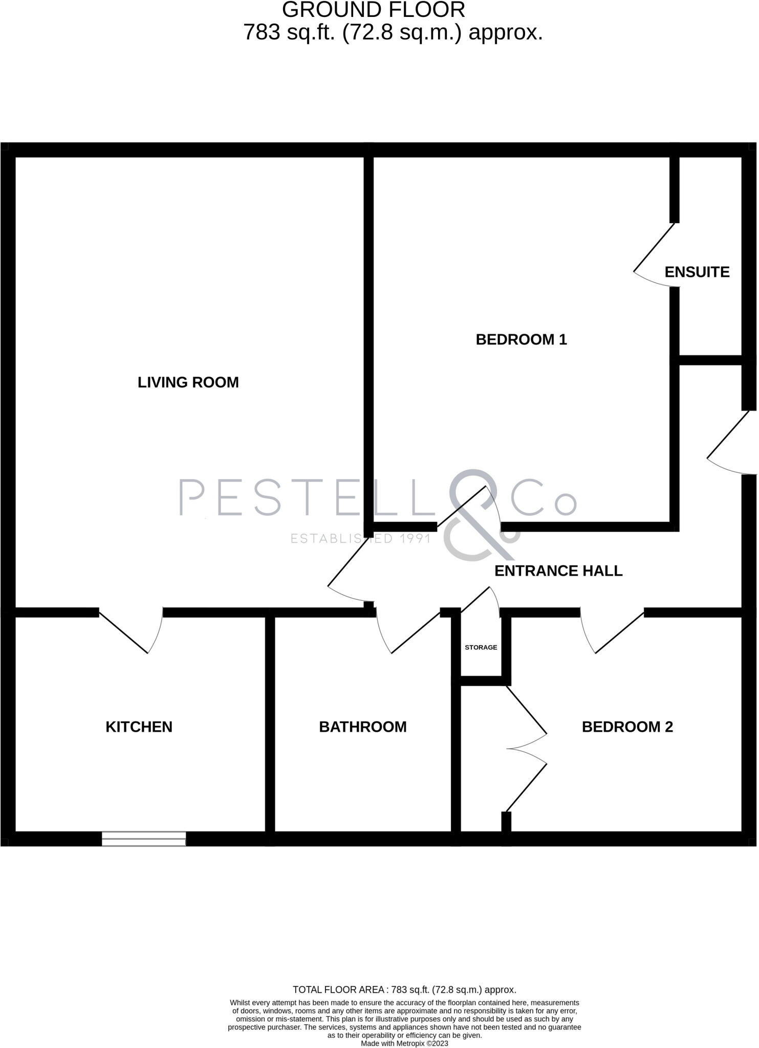 Brignall Place, Dunmow floorplan