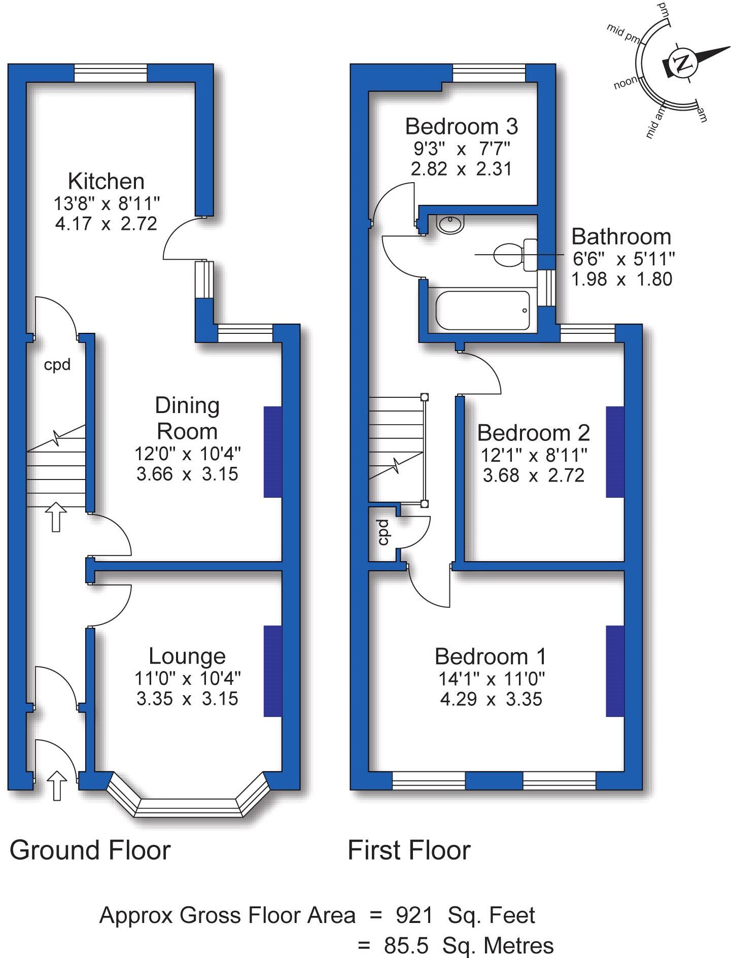 Evelyn Road, Wallasey, Wirral floorplan